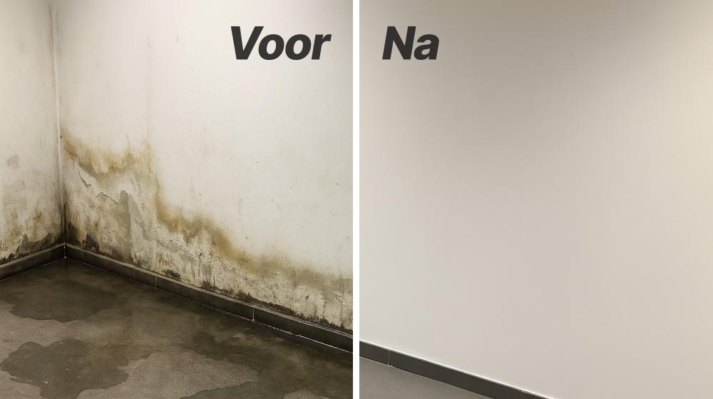 Toepassing van Holdbar kelderafdichting