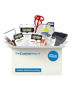 Holdbar Badkamercoating Compleet Pakket Badkamerverf Primer Coating en Topcoating