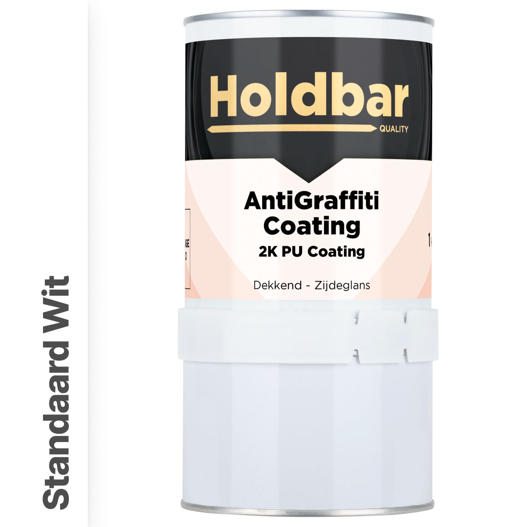Holdbar Anti Graffiti Coating Wit (Witste kleur) 1 Kg