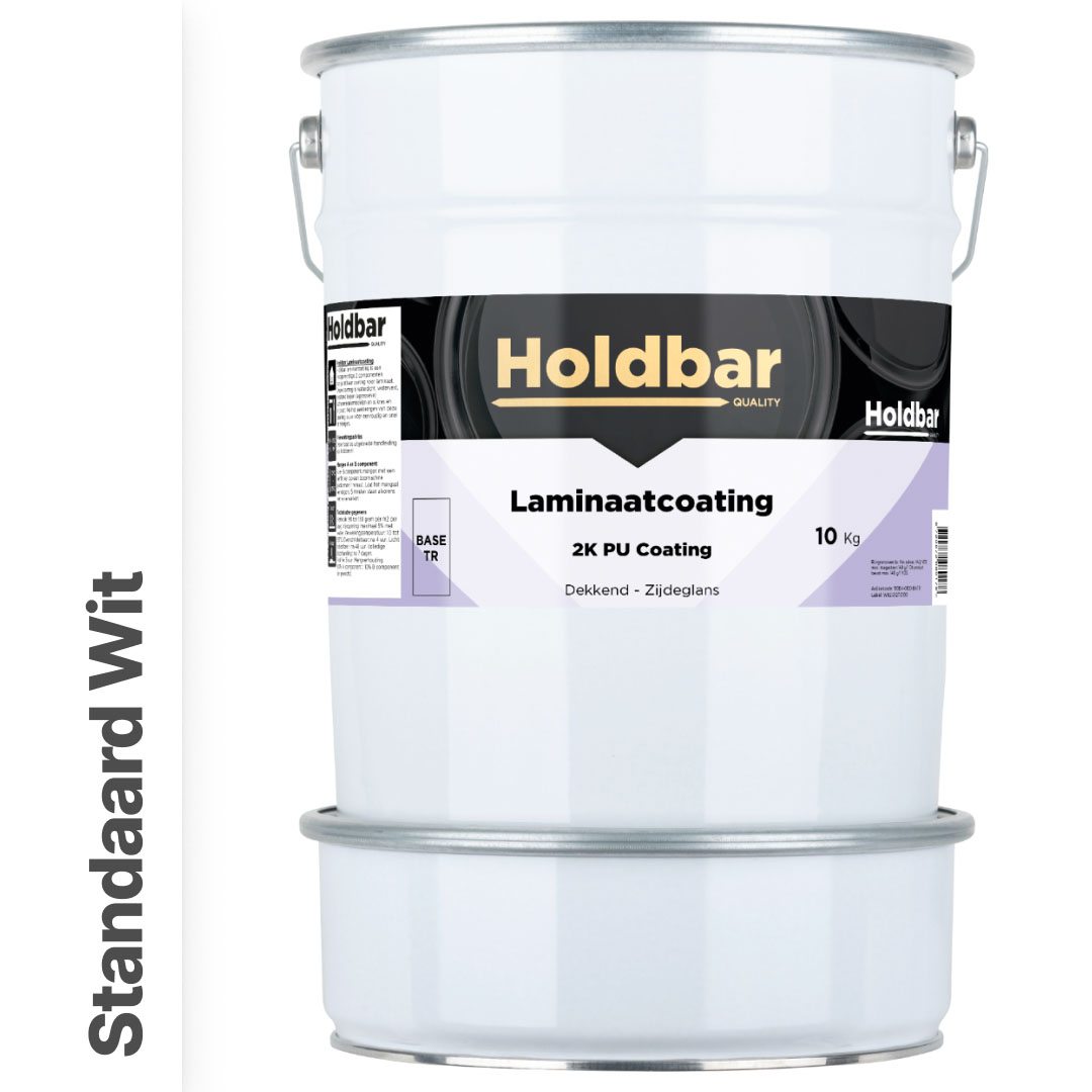 Holdbar Laminaatcoating Wit (Witste kleur) 10 Kg