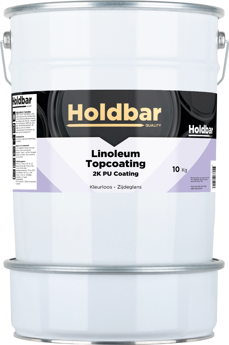 Holdbar Linoleum Topcoating Zijdeglans 10 Kg